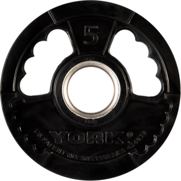 G2 2" Rubber Olympic Interlocking Weight Plates York
