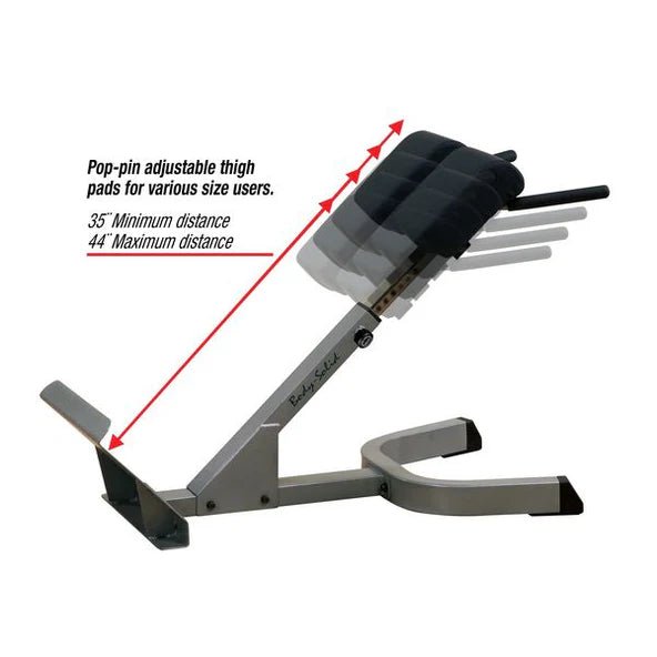 45 Degree Back Hyperextension Roman Chair GHPY345B