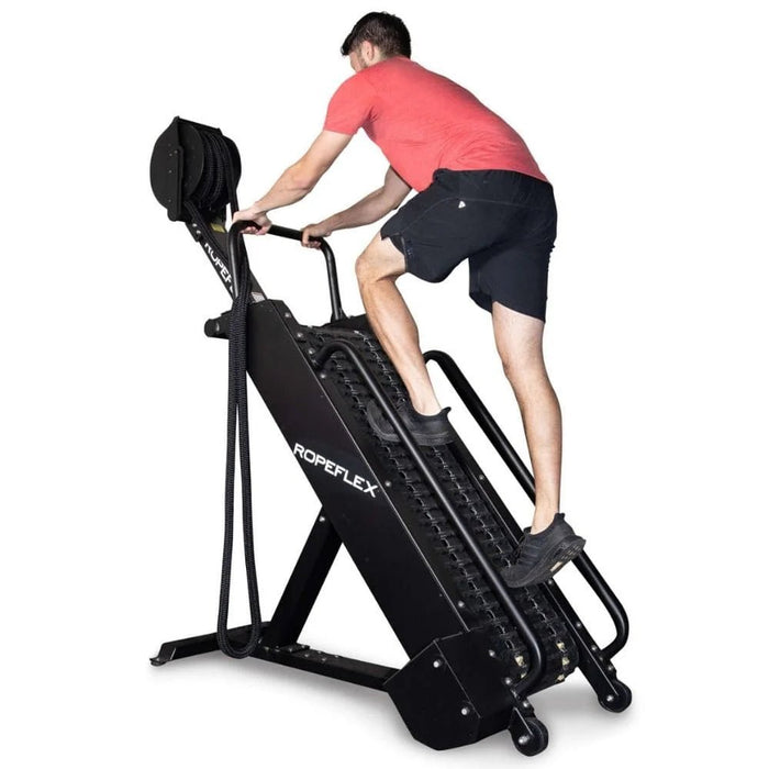 Ropeflex RX4400 Spartan Climb Rope Climbing Tread Machine