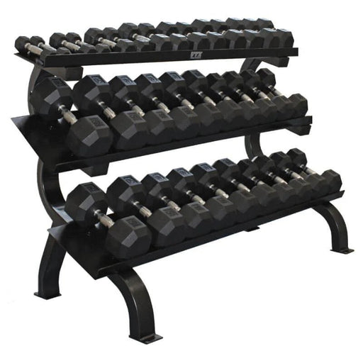 3 Tier Troy Barbell Dumbbell Rack