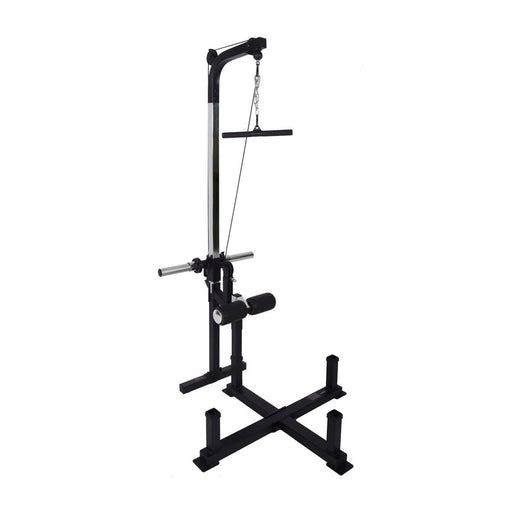 Front side view of the Workbench Lat Tower Attachment WB-LTA