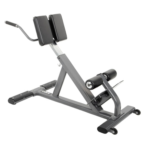 Commercial Hyper Extension Bench 876HP with adjustable angles and transport wheels