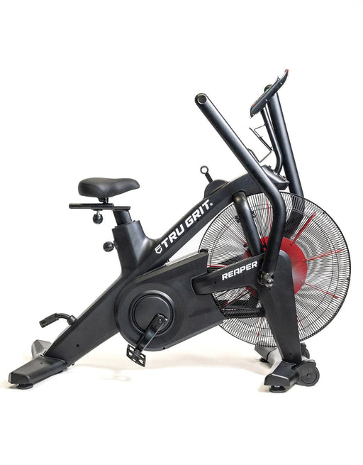 Side view of the Tru Grit Reaper Bike in matte black finish