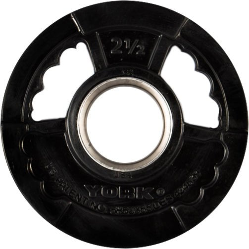 G2 2" Rubber Olympic Interlocking Weight Plates York