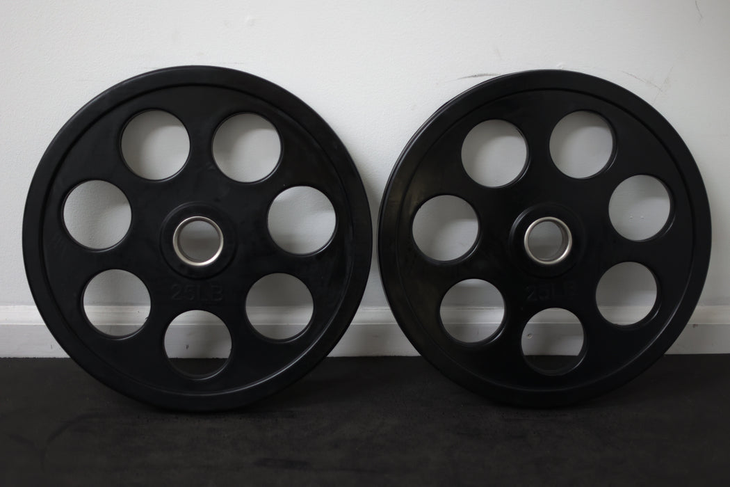 ISF 25LB Rubber Weight Plates Revolver