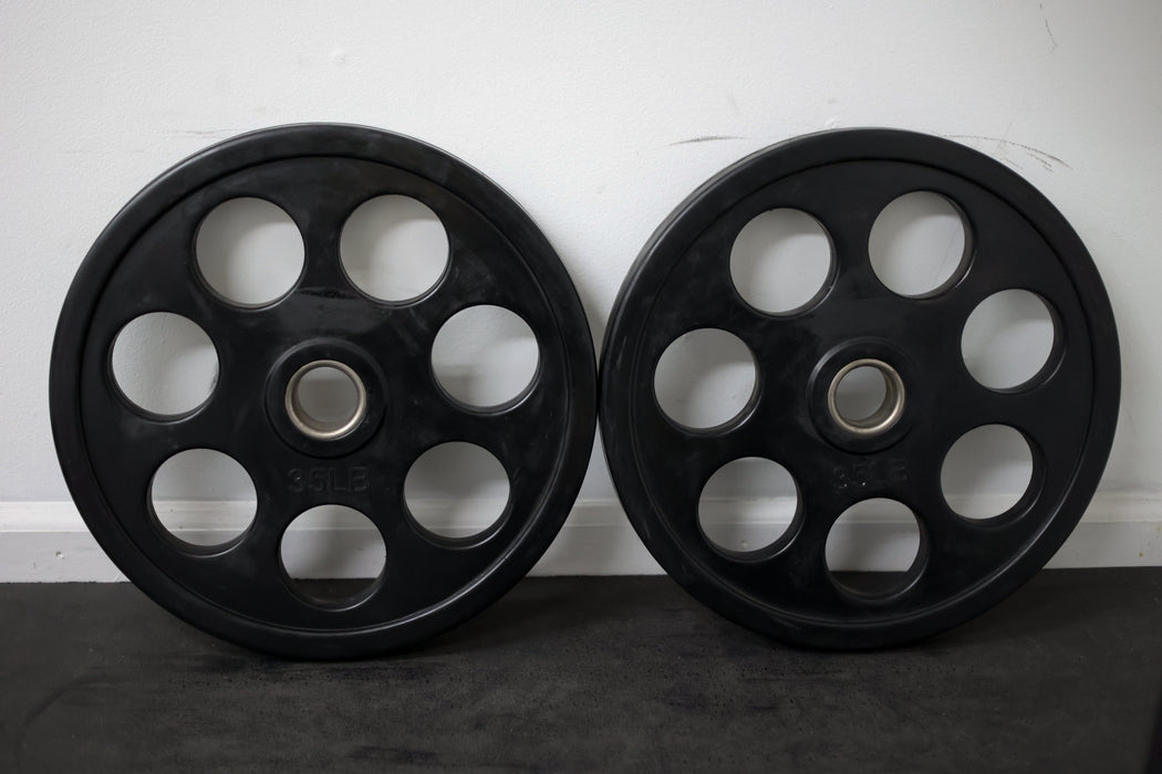 ISF 35LB Rubber Weight Plates Revolver