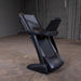 T25 Folding Treadmill Folded Up Position  Rear View