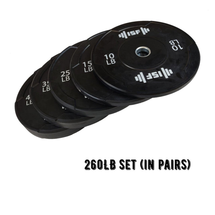 ISF 260LB Bumper Plates Set