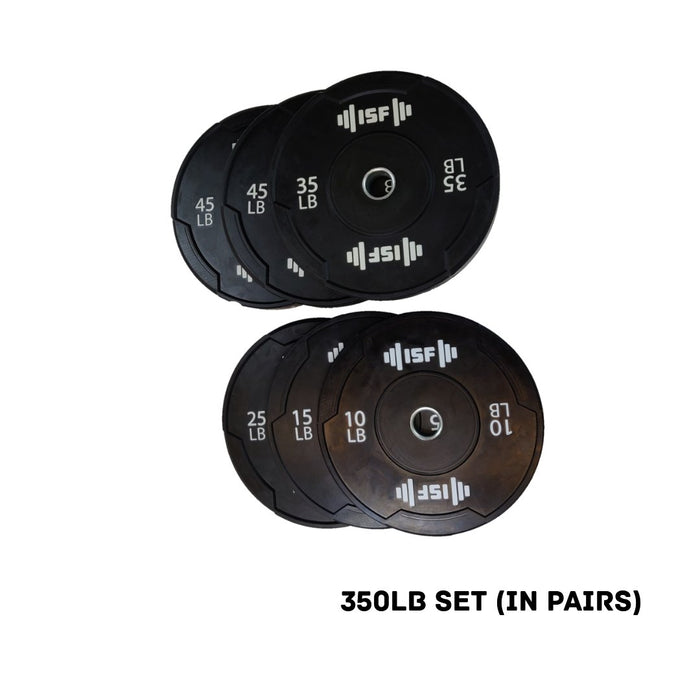 ISF 350LB Bumper Plates Set