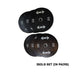 ISF 350LB Bumper Plates Set