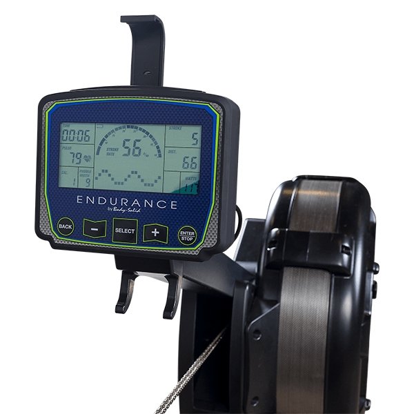 r300 console view white background rower machine