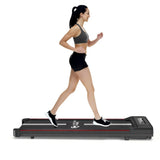 Tapis de Course Q2 avec Haut-parleur Bluetooth, Vitesse 1-10 km/h