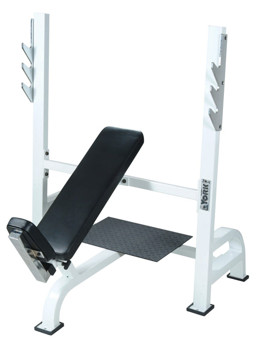 STS Olympic Incline Bench Press w/ Gun Racks