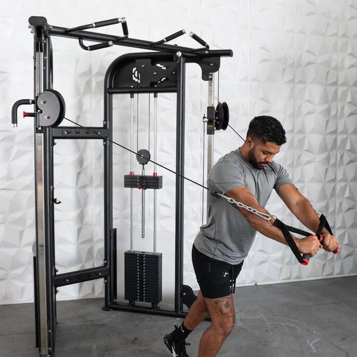 Functional Trainer Megatron Dual Adjustable Pulley 88"H or 95"H Commercial