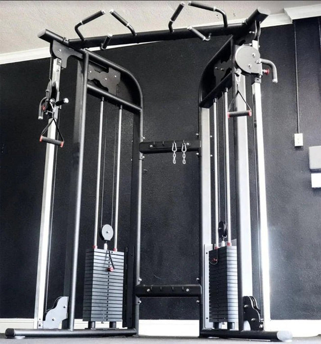 Functional Trainer Megatron Dual Adjustable Pulley 88"H or 95"H Commercial