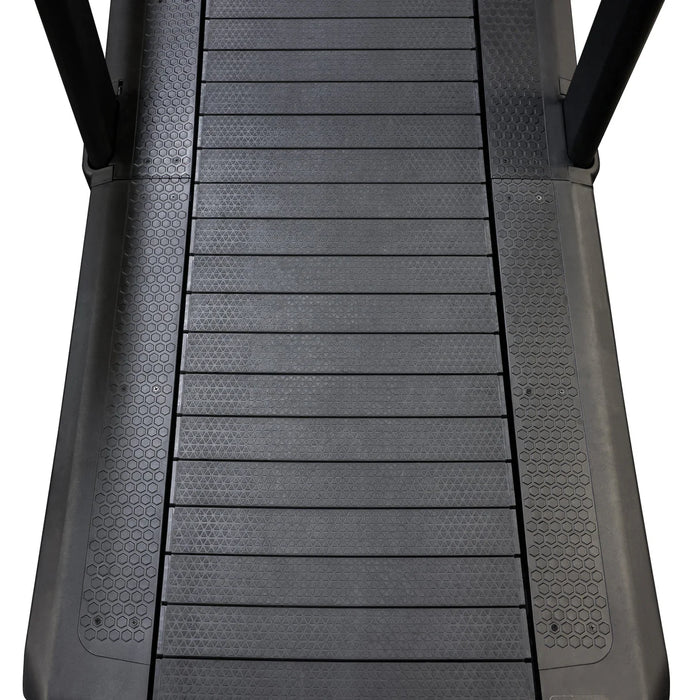 Detailed view of the tread system on the Grit Runner Elite