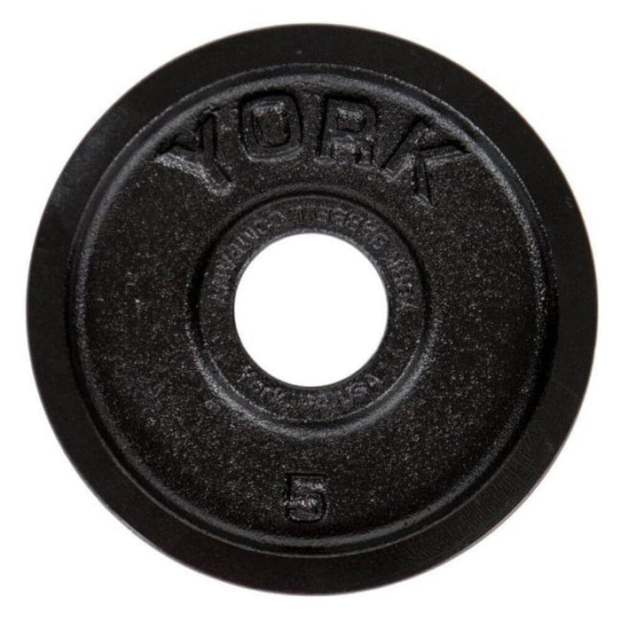 York Legacy Cast Iron Precision Milled Olympic Weight Plates