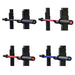 **Alt Text:** ISF Bam Bar Olympic Weightlifting Barbell with ceramic coating, featuring a 28mm shaft, medium knurling, and 10 needle bearings for smooth rotation, shown on a white background