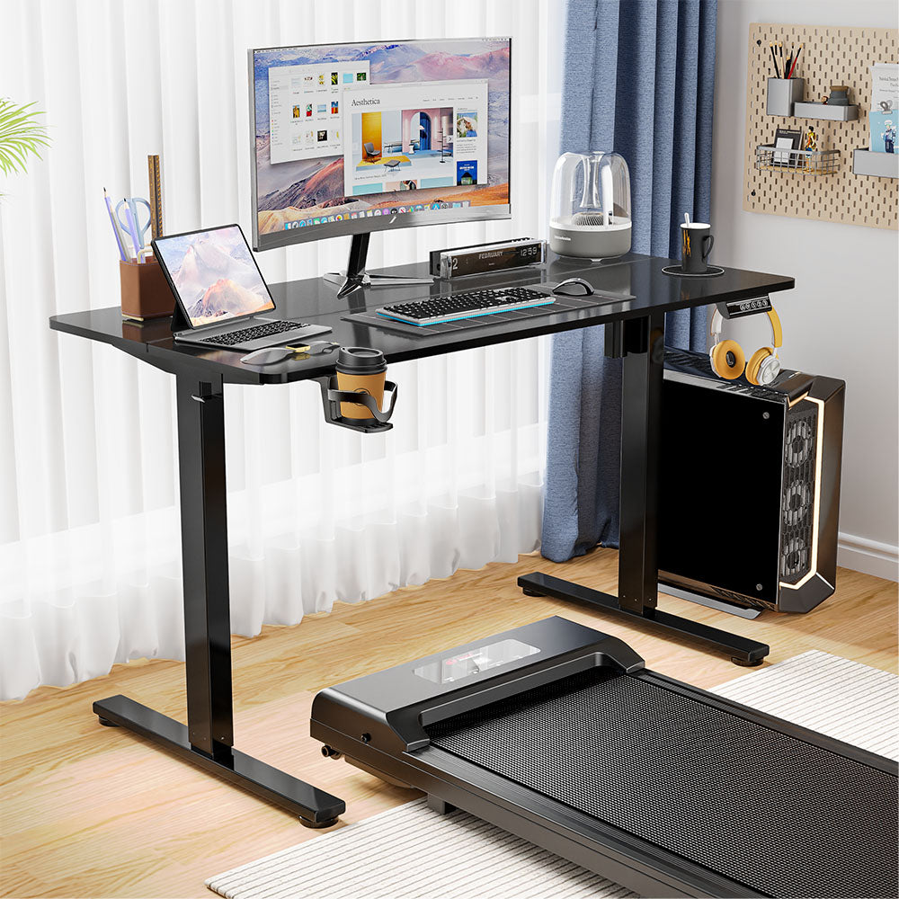 Bureau Électrique Debout Réglable en Hauteur, 120x60cm