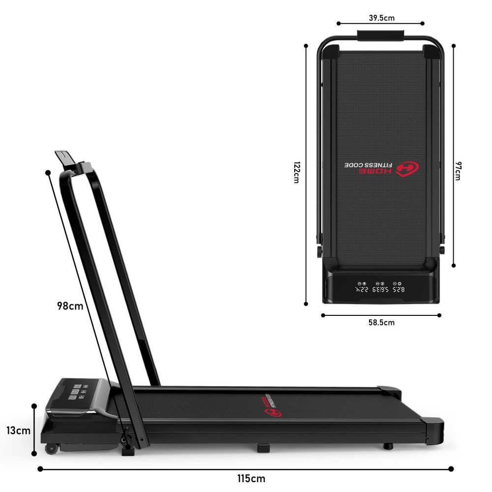 Tapis de Course Q2 Pro, Vitesse 1-10KM/H