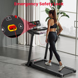 Tapis de Course Pliant Q8, Vitesse 1-12KM/H, Inclinaison Manuelle 5%
